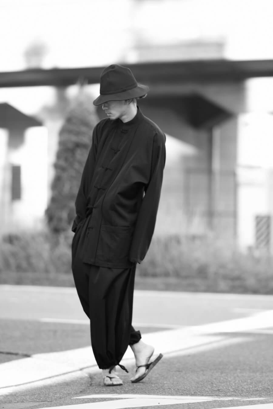 人気上昇中 19SS yohji yamamoto オーバーオール ウールギャバジン