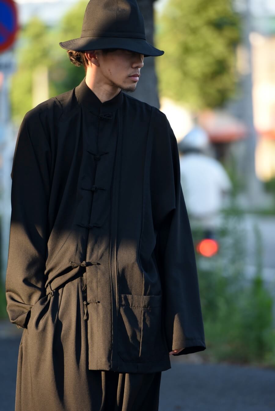 人気上昇中 19SS yohji yamamoto オーバーオール ウールギャバジン