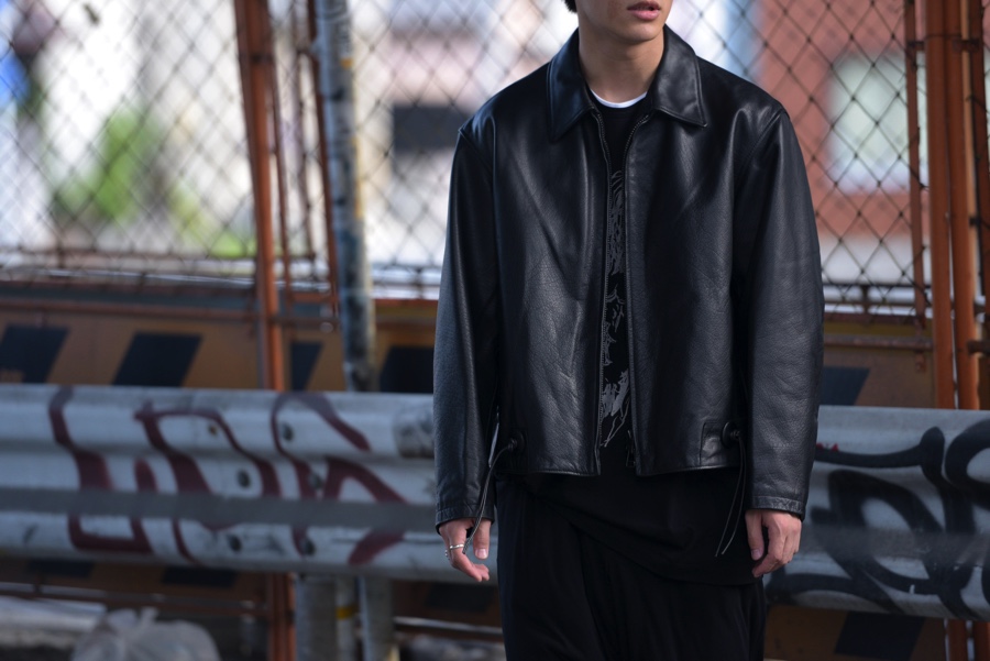 YOHJI YAMAMOTO REPLICA 1991-1992 A/W バッファローレザーブルゾン ...