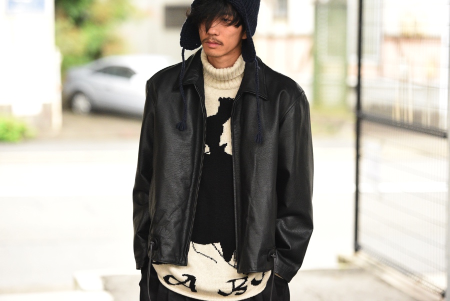 超名作】90s Yohji Yamamoto テーラード レザージャケット M-