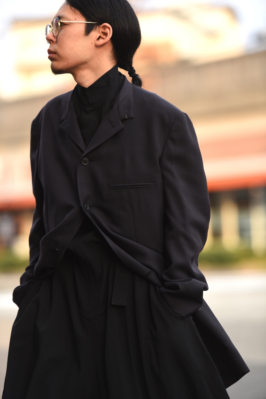 休日限定 black Scandal scandal yohji Yohji yamamoto ブラウス