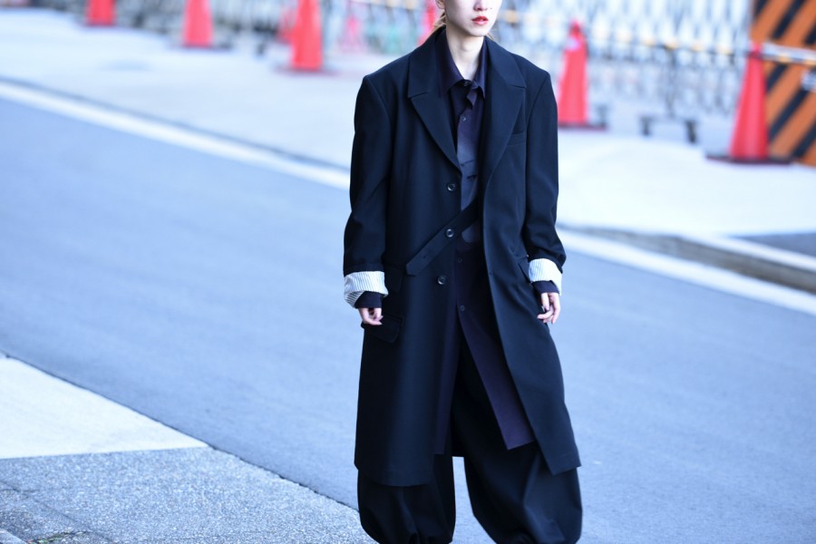 Yohji Yamamoto 18ss レイヤードウールギャバジン テーラード | www